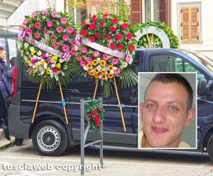 Gallese - I funerali di Pierpaolo Tamè