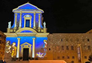 Proiezioni artistiche a Civitavecchia