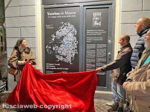 Viterbo - La presentazione di Vetrine in mostra
