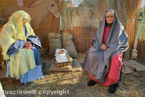 Il presepe vivente della casa di riposo Opera Pia Carenzi