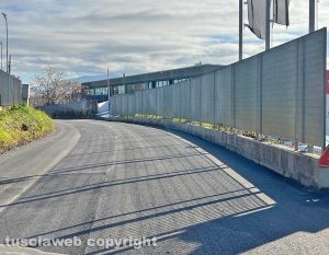 Viterbo - Imbocco strada cassia nord e via della Chimica ripristinato