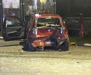 Tuscania - Incidente in via Tarquinia