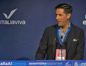 Felice Casini all'assemblea Italia Viva a Milano