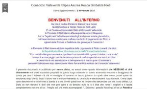 Il blog di Claudio Campiti contro il consorzio