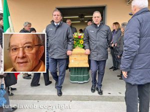 Viterbo - I funerali di Delfino Santaniello