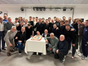 Civita Castellana - Il pranzo natalizio della Flaminia Calcio