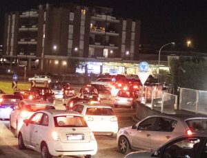 Viterbo - Traffico alle porte della città