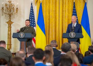 Zelensky e Biden alla Casa Bianca