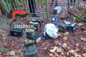 Narni - I bivacchi smantellati dai carabinieri