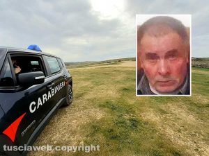 Carabinieri - Nel riquadro: Amzov Rakip