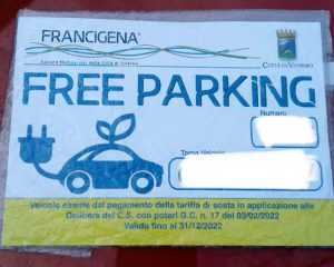 Viterbo - Auto elettriche e ibride . L'esenzione