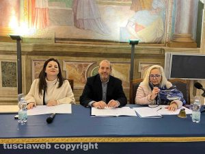 Viterbo - Chiara Frontini, Silvio Franco e Alessandra Croci