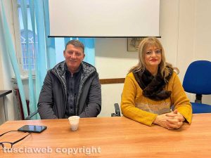 Viterbo - Giancarlo Turchetti e Silvia Somigli della Uil