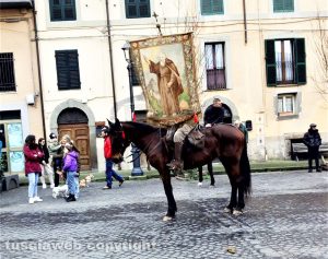 Viterbo - Benedizione degli animali a San Martino al Cimino per la festa di Sant'Antonio Abate