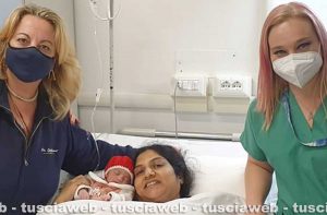 Civitavecchia, è Jienne la prima nata del 2023