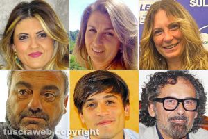 Alessandra Troncarelli, Simona Rossini, Barbara Assanti, Alessio Trani, Simone Brunelli e Massimo Erbetti