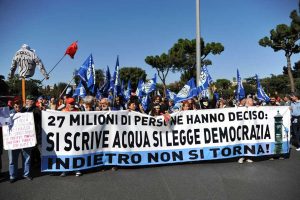 Il comitato "Non ce la beviamo"