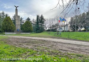 Viterbo - Il parco dell'aeronautica