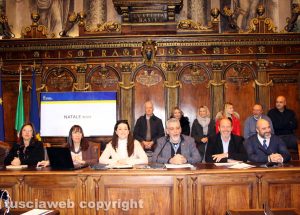 Viterbo - Comune - Bilancio di Natale - La conferenza stampa