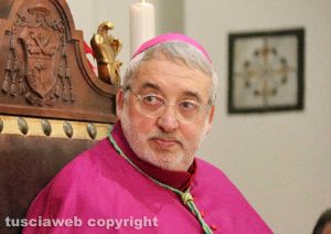Il vescovo di Civita Castellana Marco Salvi