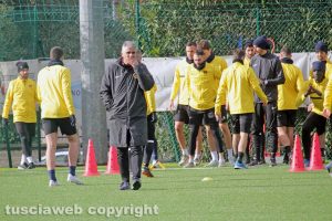 Sport - Calcio - Viterbese - Giovanni Lopez durante l'allenamento