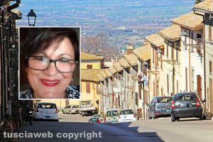 San Martino al Cimino - Nel riquadro Maria Giovanna Valdes