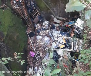Vetralla - Fosso Rigomero ridotto a discarica