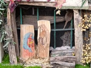 Il presepe in legno di Graziella Agnesi