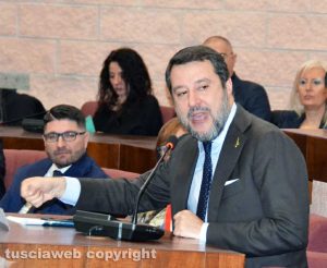 Civitavecchia - Matteo Salvini