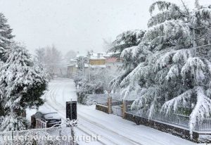 Umbria - Neve a Castel Giorgio