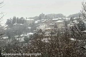 Castel Giorgio innevato
