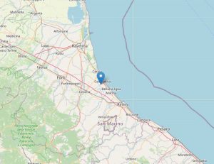 Scossa di magnitudo 4.1 a Cesenatico