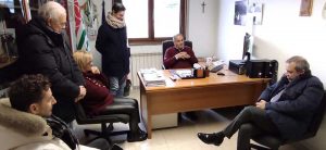 Viterbo - Visita del questore nella sede della Cisl