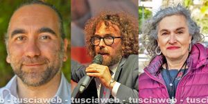 Simone Ceccarelli, Alessio Pascucci e Rosanna Valentini