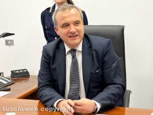 Viterbo - Il questore Fausto Vinci