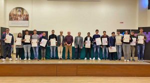 Viterbo - Consegna diplomi ai manutentori aeronautici dell'Itt "Da Vinci"