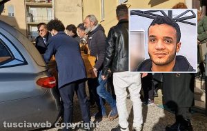 Sutri - L'ultimo saluto a Omar Neffati