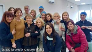 Landa Pieri con i colleghi