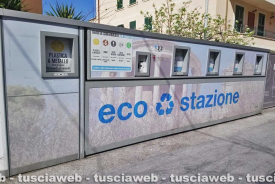 Civitavecchia - Le ecostazioni che verranno installate in città