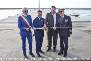 Civitavecchia - L'inaugurazione del doppio pontile in porto