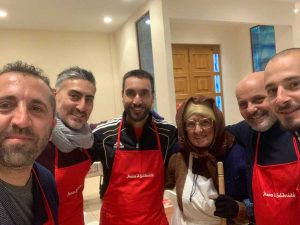 Viterbo - Pranzo della solidarietà alla chiesa di Villanova