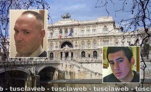 Corte di cassazione (nei riquadri, Aldo Xavier Garai Ramos ed Emanuele Gorini)