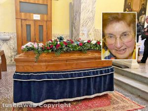 Viterbo - I funerali di Clara Spanata