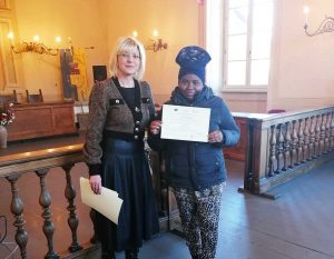 Acquapendente - Consegna attestati corso italiano per stranieri