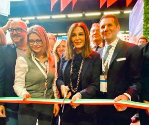 Milano - Rotelli all'inaugurazione della Bit con Santanchè e Pappalardo