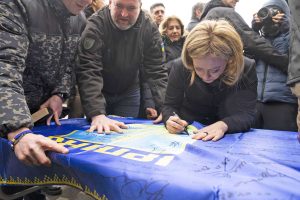 Giorgia Meloni in Ucraina