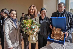 Daniela Santanchè a Tarquinia