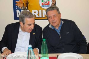 Maurizio Gasparri e Giulio Marini