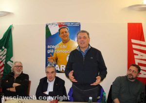 Maurizio Gasparri e Giulio Marini