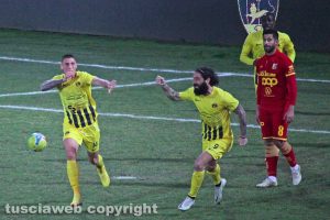 Sport - Calcio - Viterbese - L'esultanza di Cristian Riggio